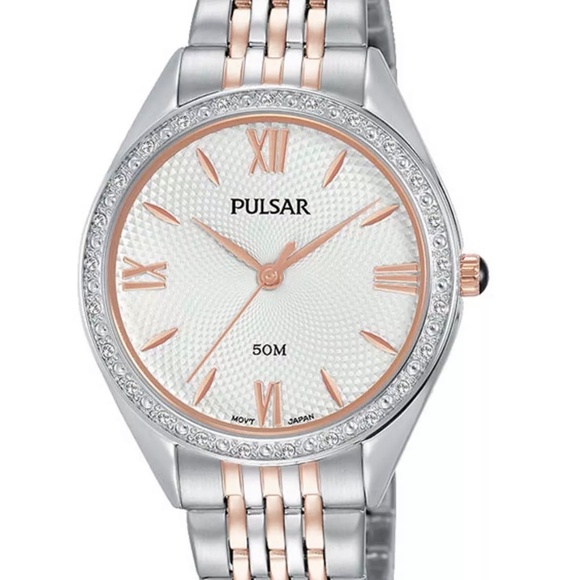 Pulsar Women’s Japanese-Quartz Watch with Stainless-Steel Strap, Silver - Picture 1 of 1